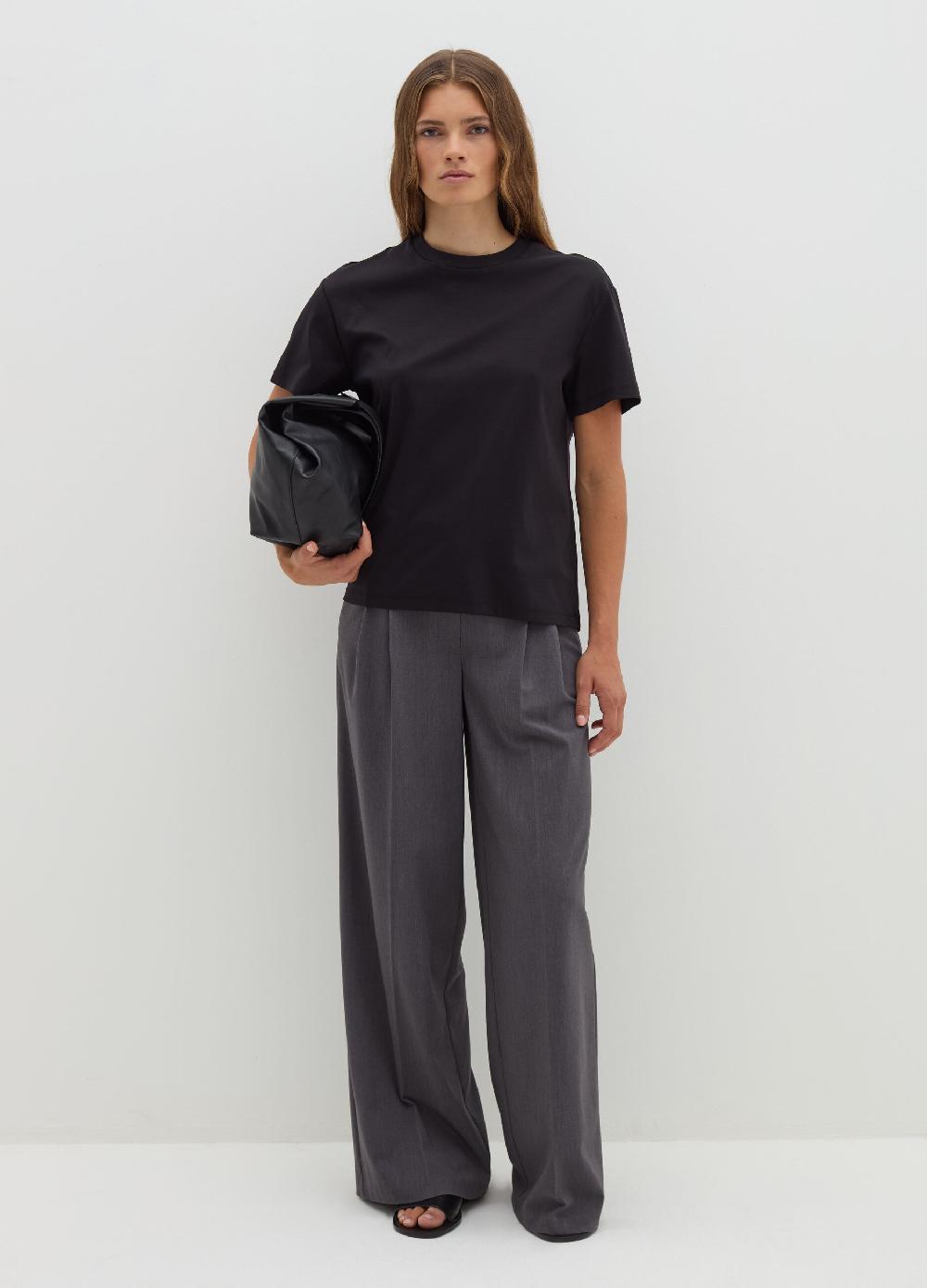Stefanel Pantalone slouchy fit con pinces