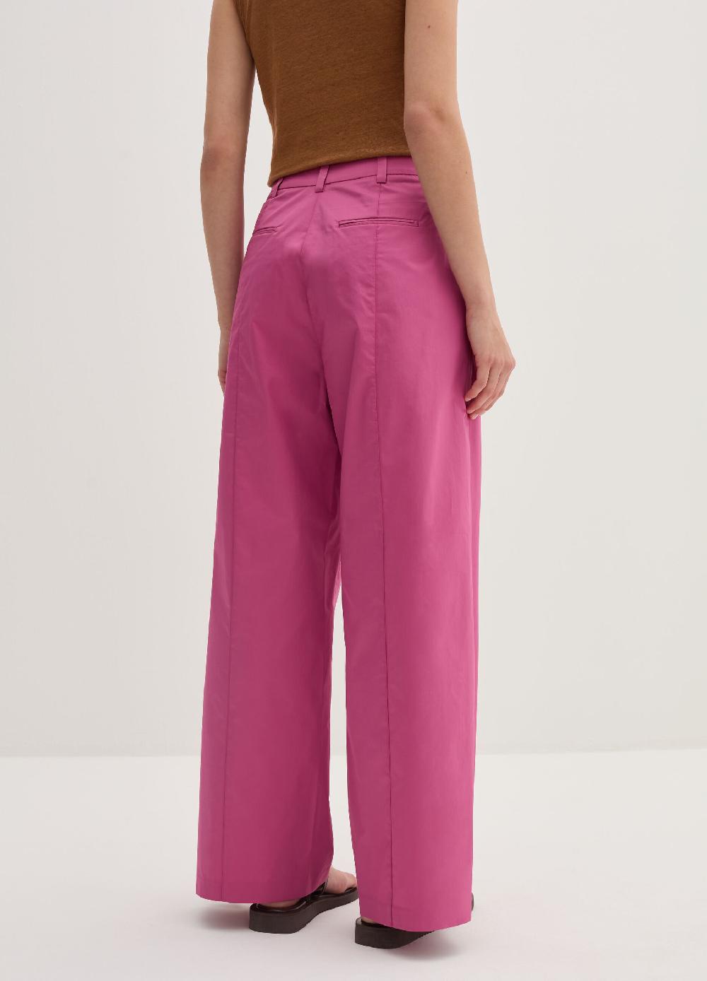 Stefanel Pantalone Straight Fit A Vita Alta