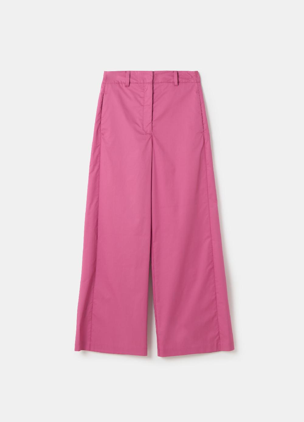 Stefanel Pantalone Straight Fit A Vita Alta