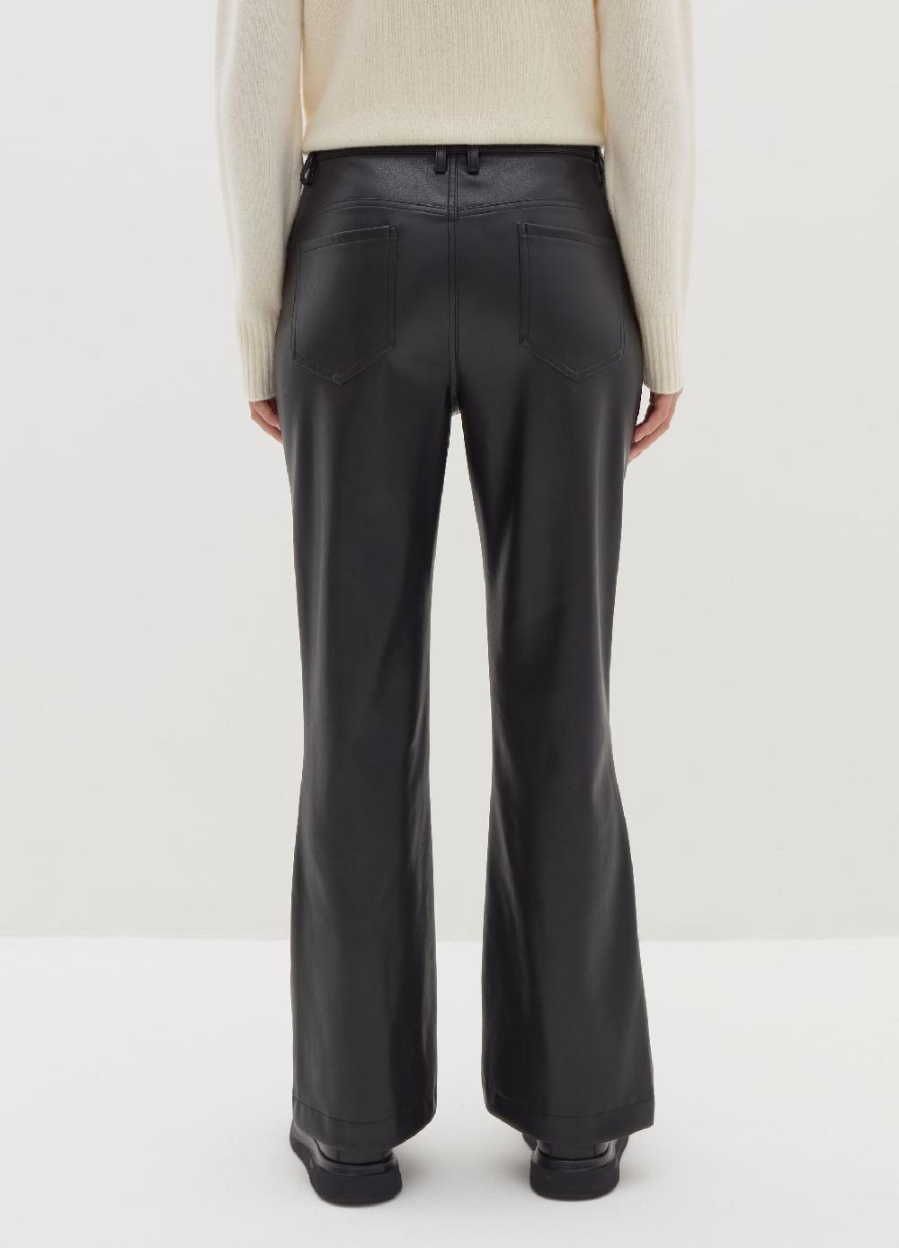 Stefanel Pantalone Straight Fit Effetto Lucido