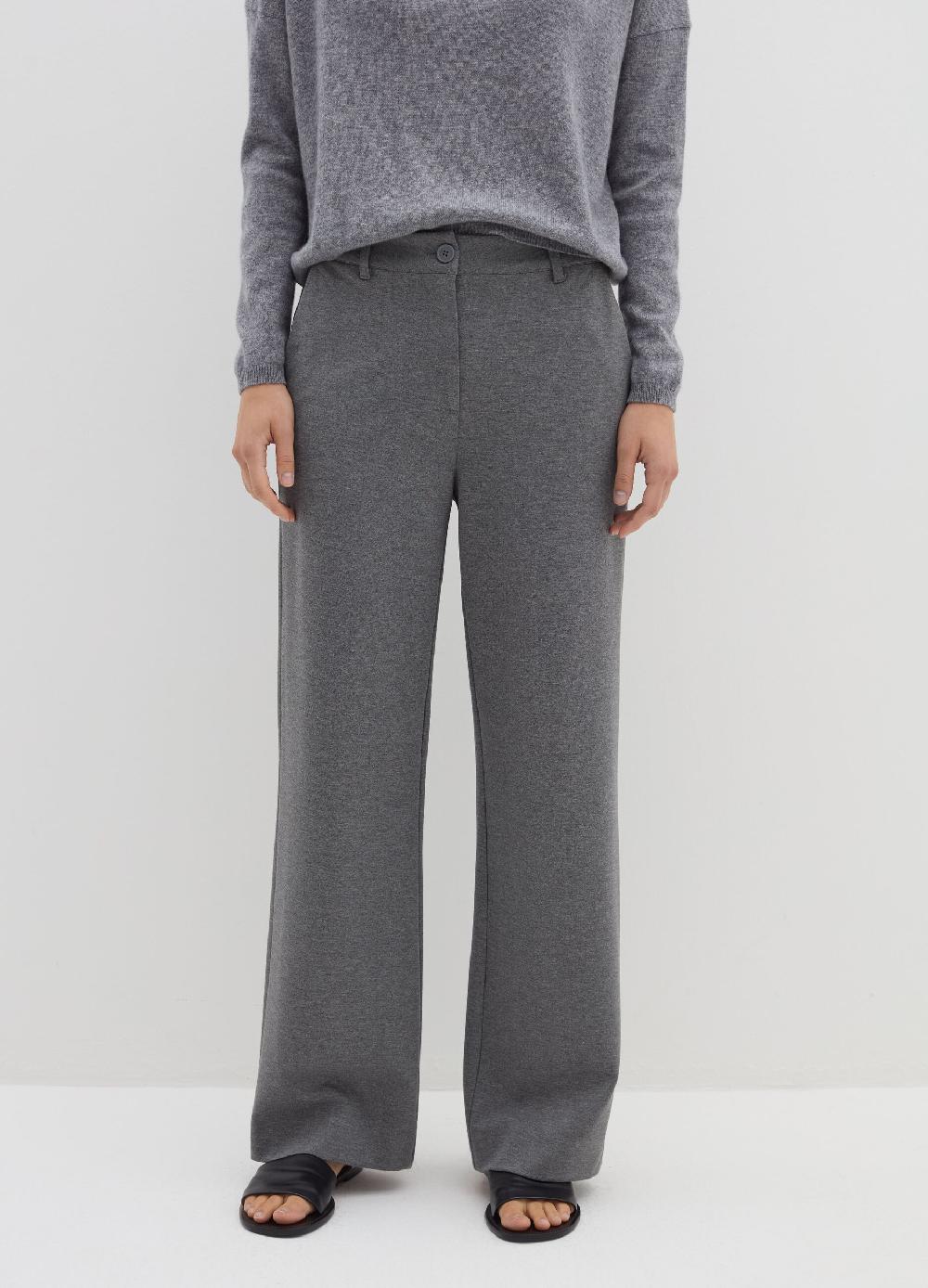 Stefanel Pantalone Straight Fit In Punto Roma