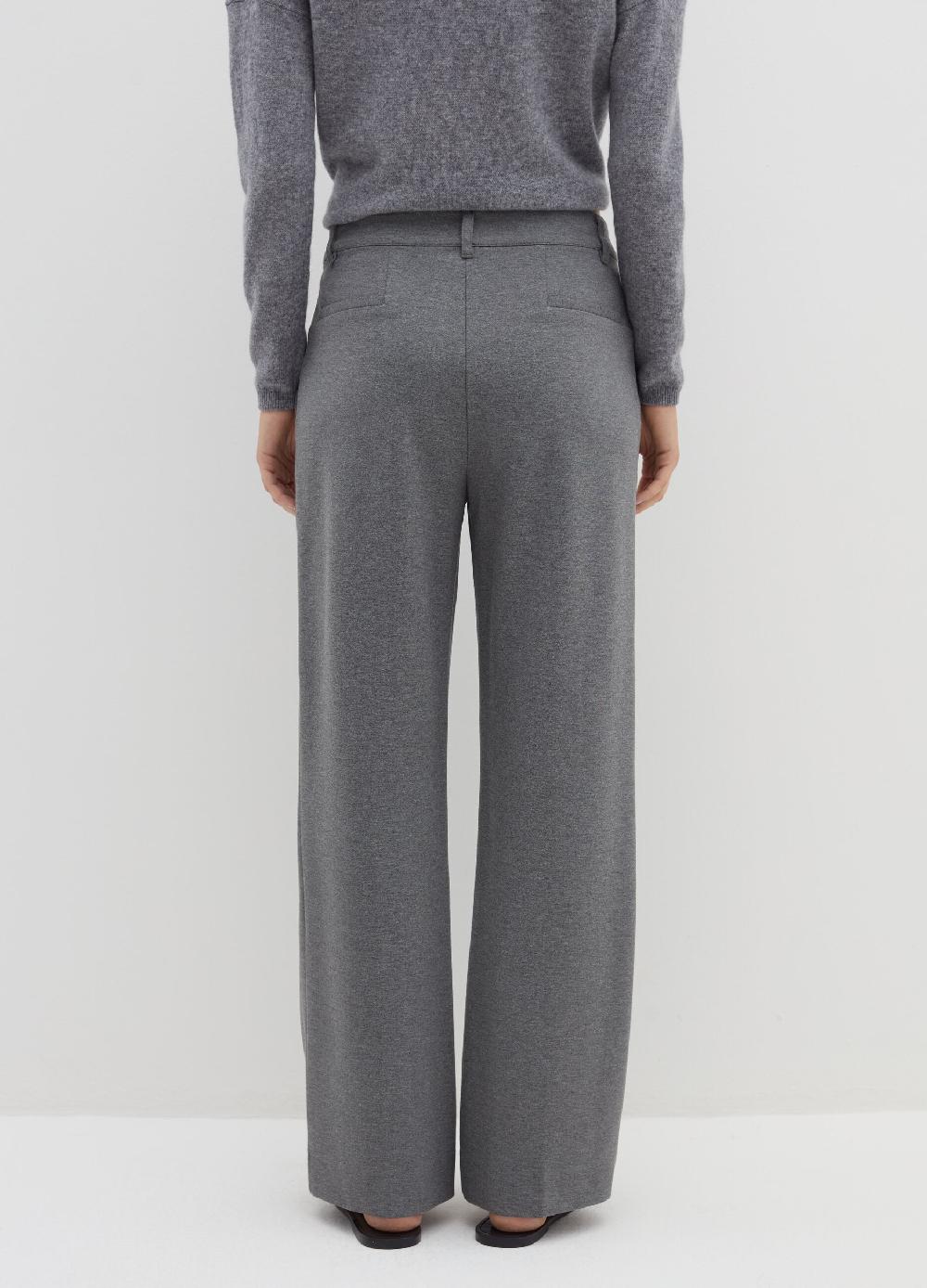 Stefanel Pantalone Straight Fit In Punto Roma