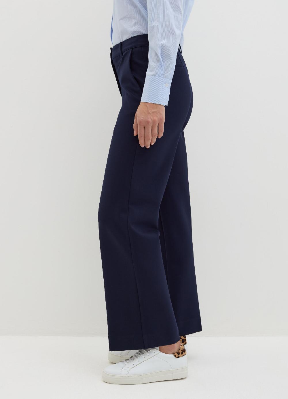 Stefanel Pantalone Straight Fit In Punto Roma