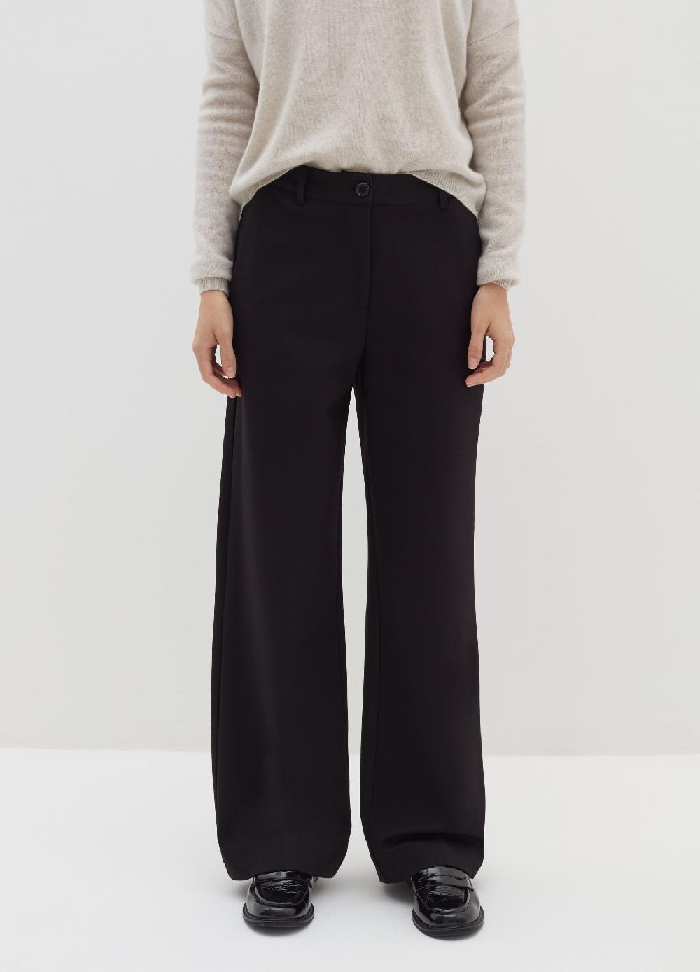 Stefanel Pantalone Straight Fit In Punto Roma