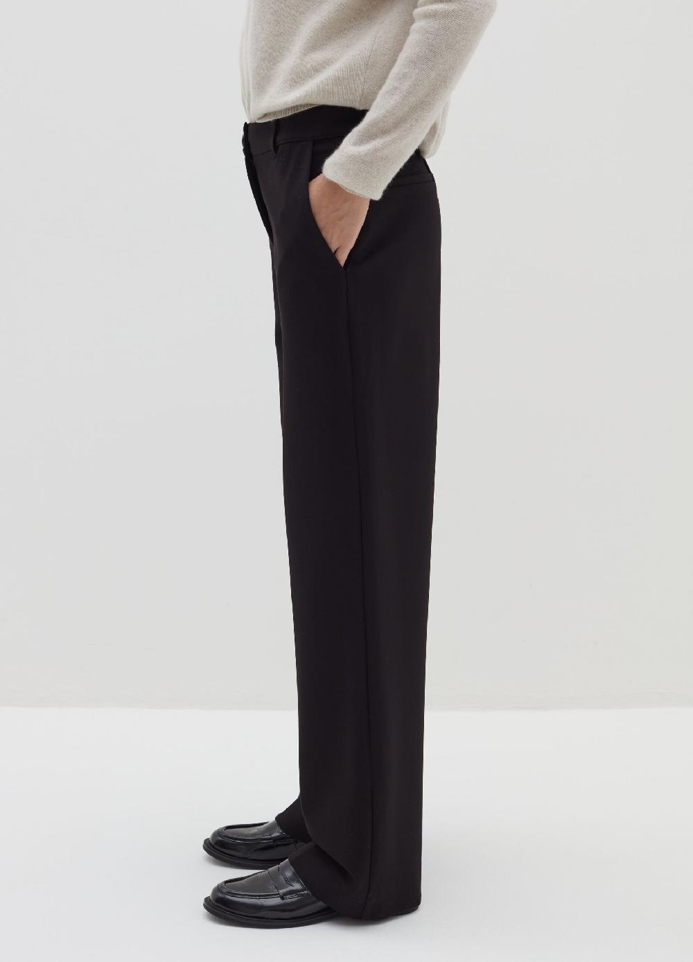 Stefanel Pantalone Straight Fit In Punto Roma