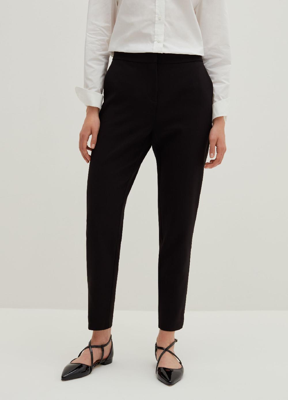 Stefanel Pantaloni A Sigaretta Stretch