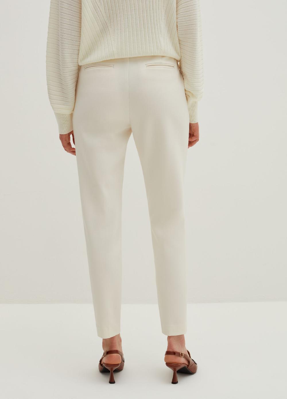 Stefanel Pantaloni A Sigaretta Stretch