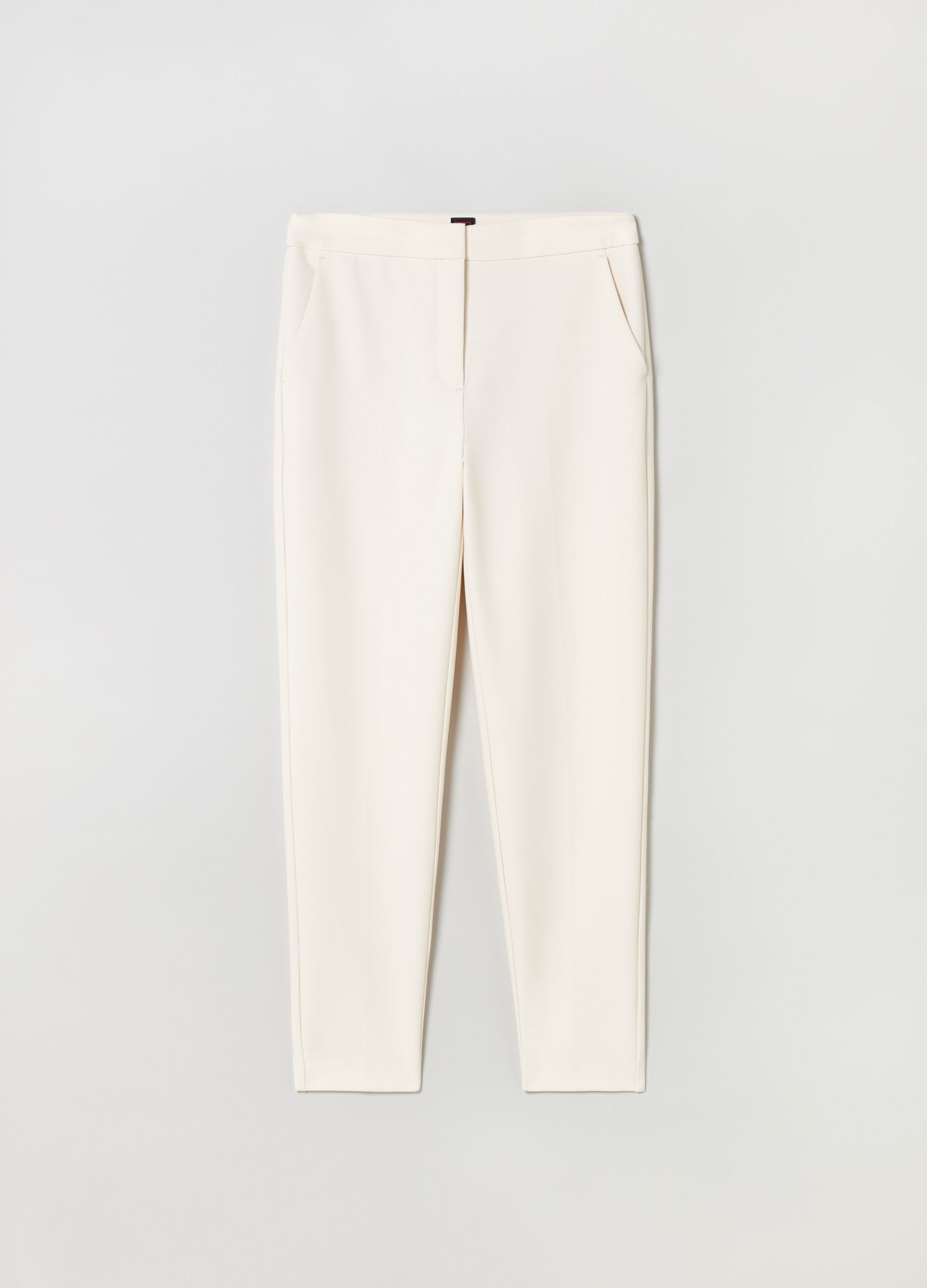 Stefanel Pantaloni A Sigaretta Stretch