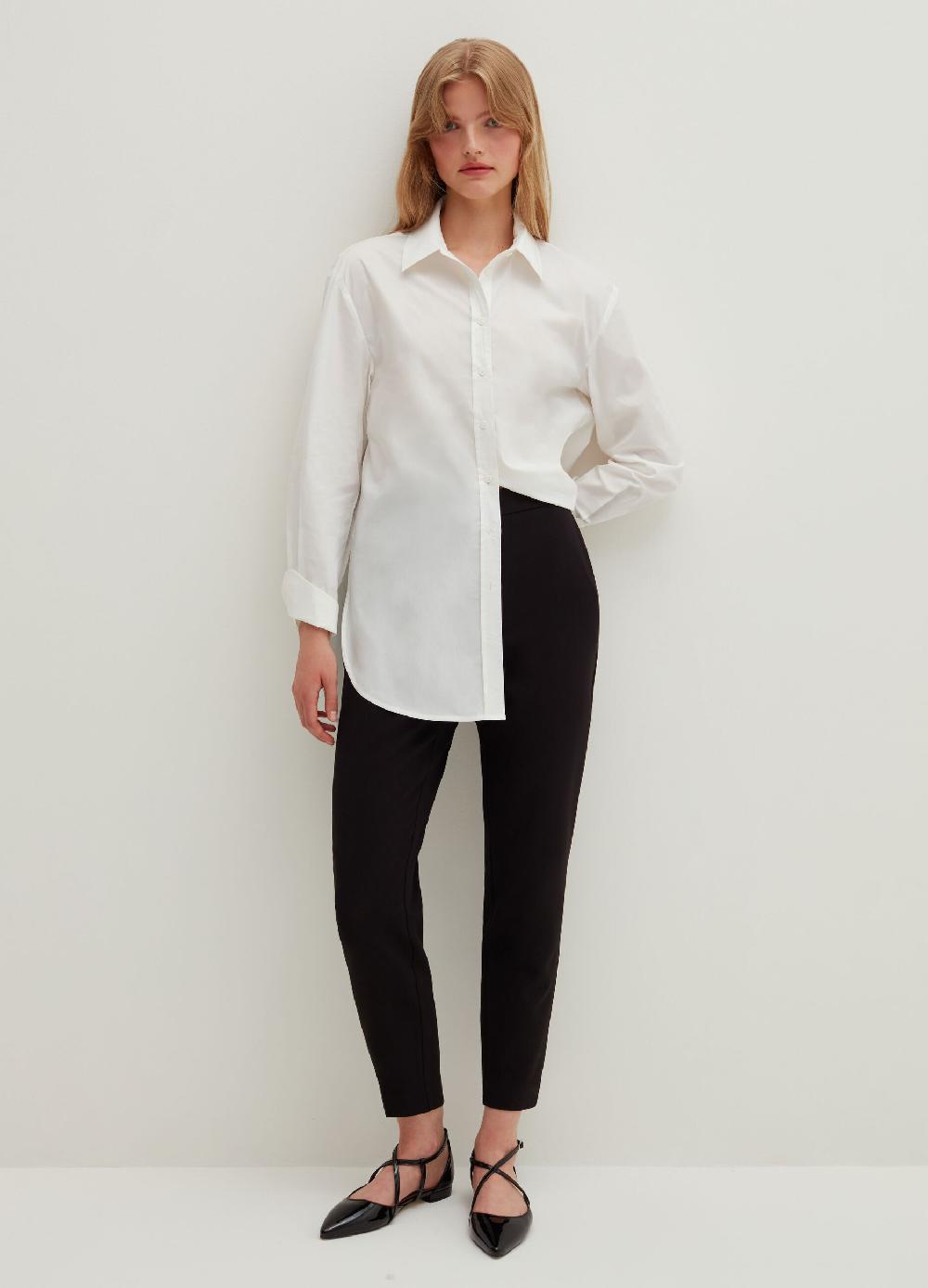 Stefanel Pantaloni a sigaretta stretch