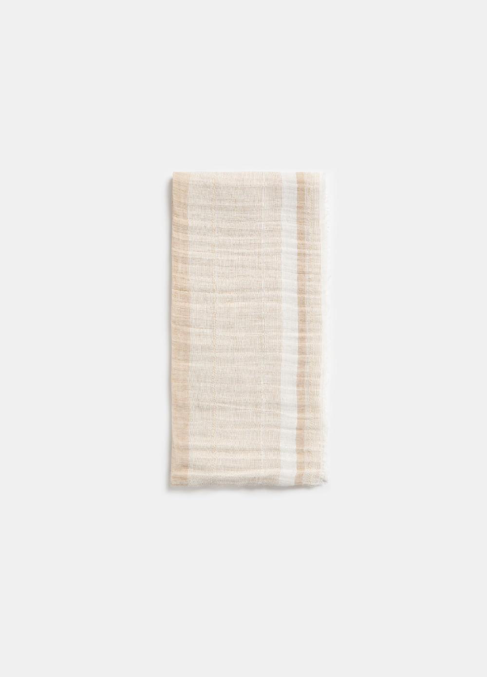 Stefanel Pashmina In Lino E Modal