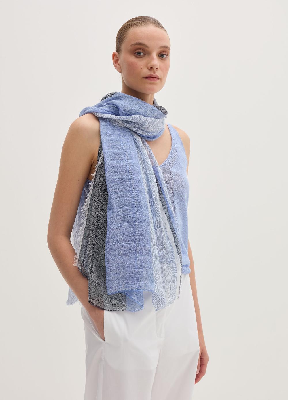 Stefanel Pashmina in lino e modal