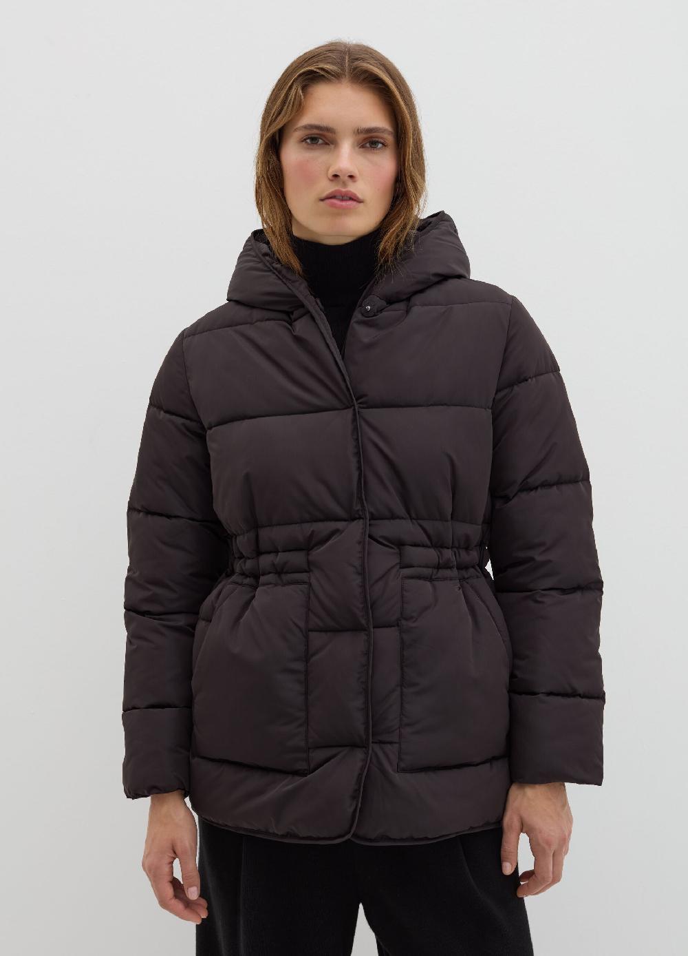 Stefanel Piumino Trapuntato Con Cappuccio