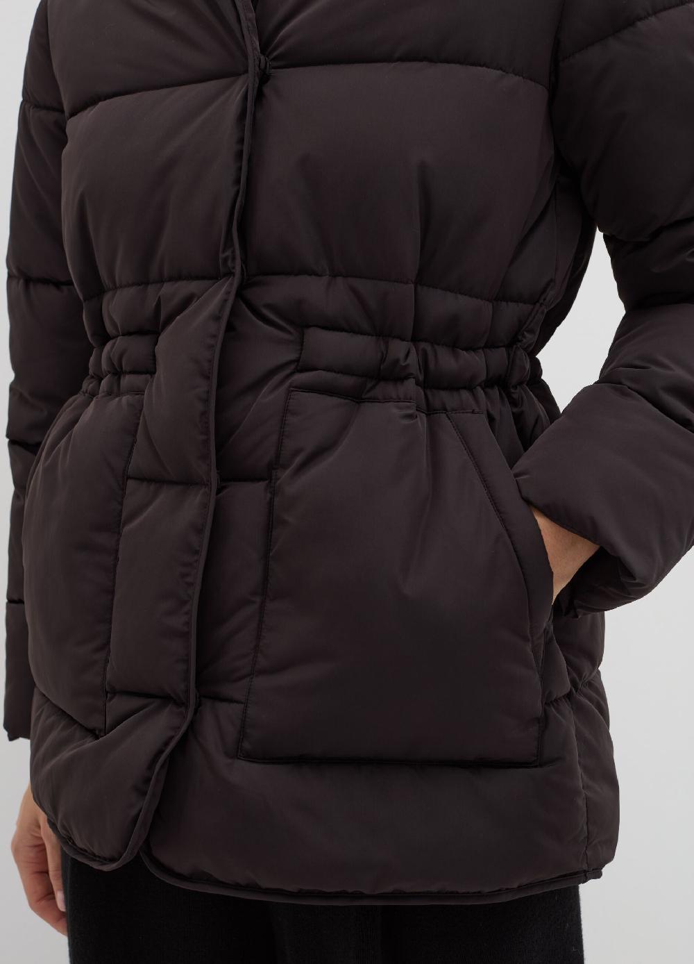 Stefanel Piumino Trapuntato Con Cappuccio