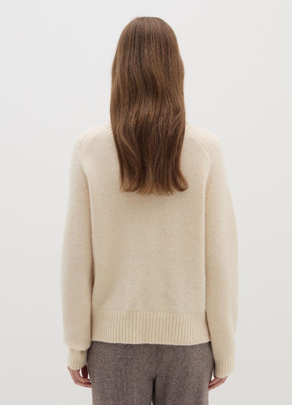 Stefanel Pullover A Collo Alto In Alpaca E Lana