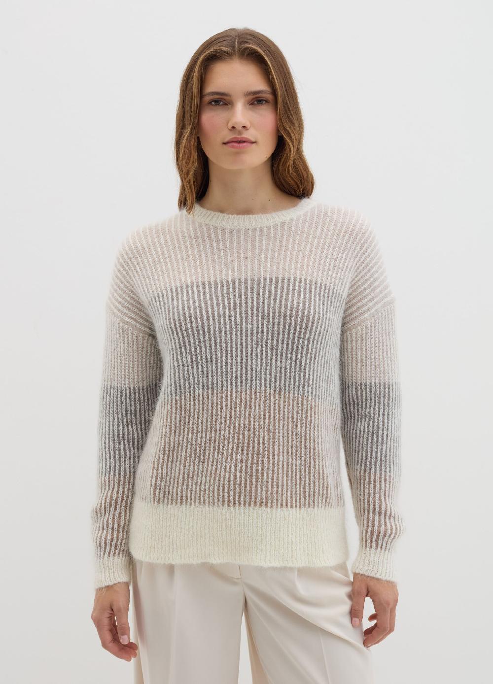 Stefanel Pullover A Riga Vanise