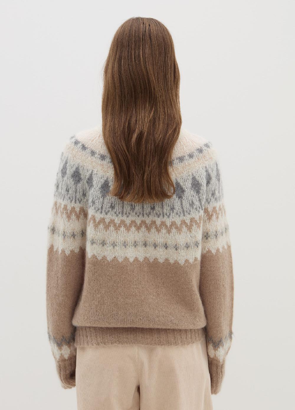 Stefanel Pullover Con Disegno Jacquard