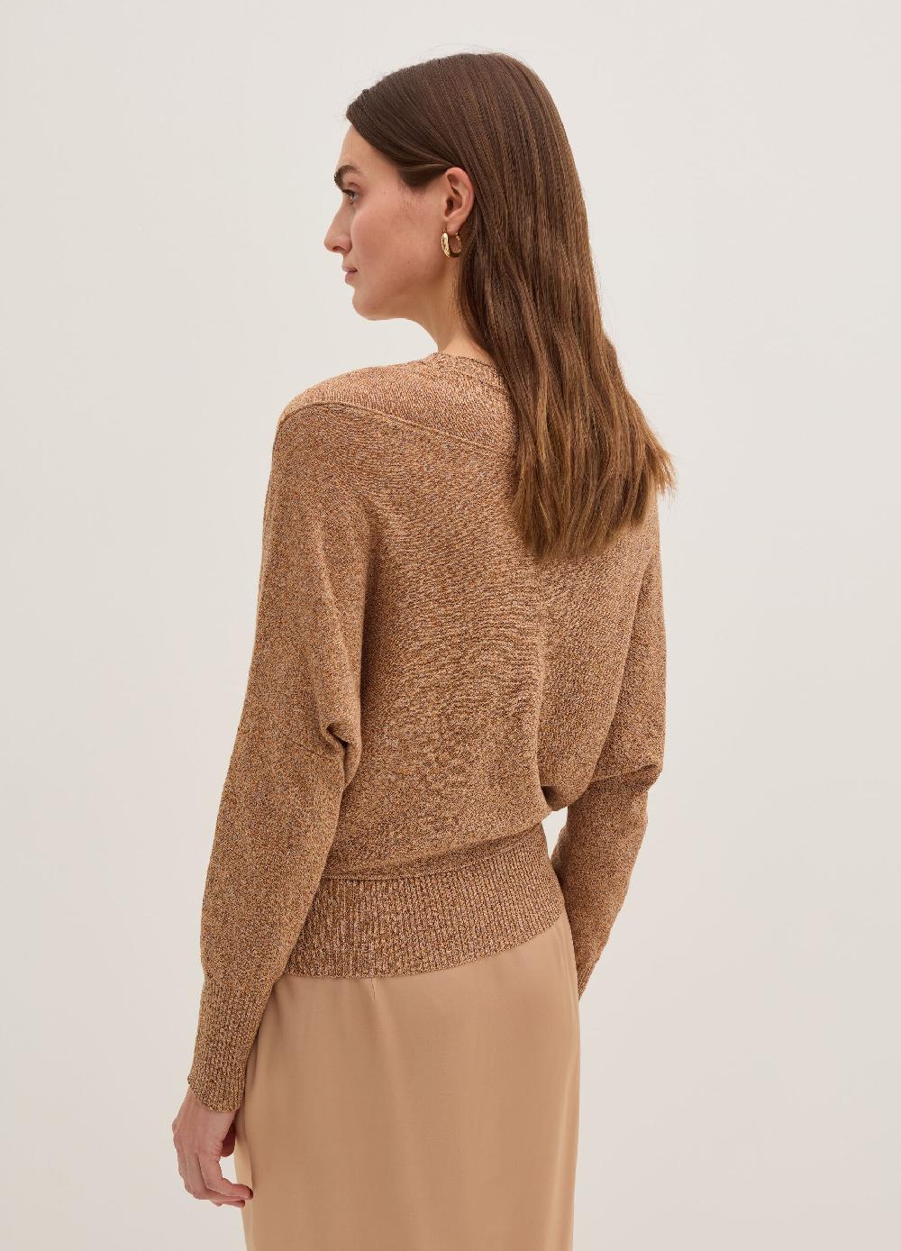 Stefanel Pullover Con Lavorazione Micro Mouline