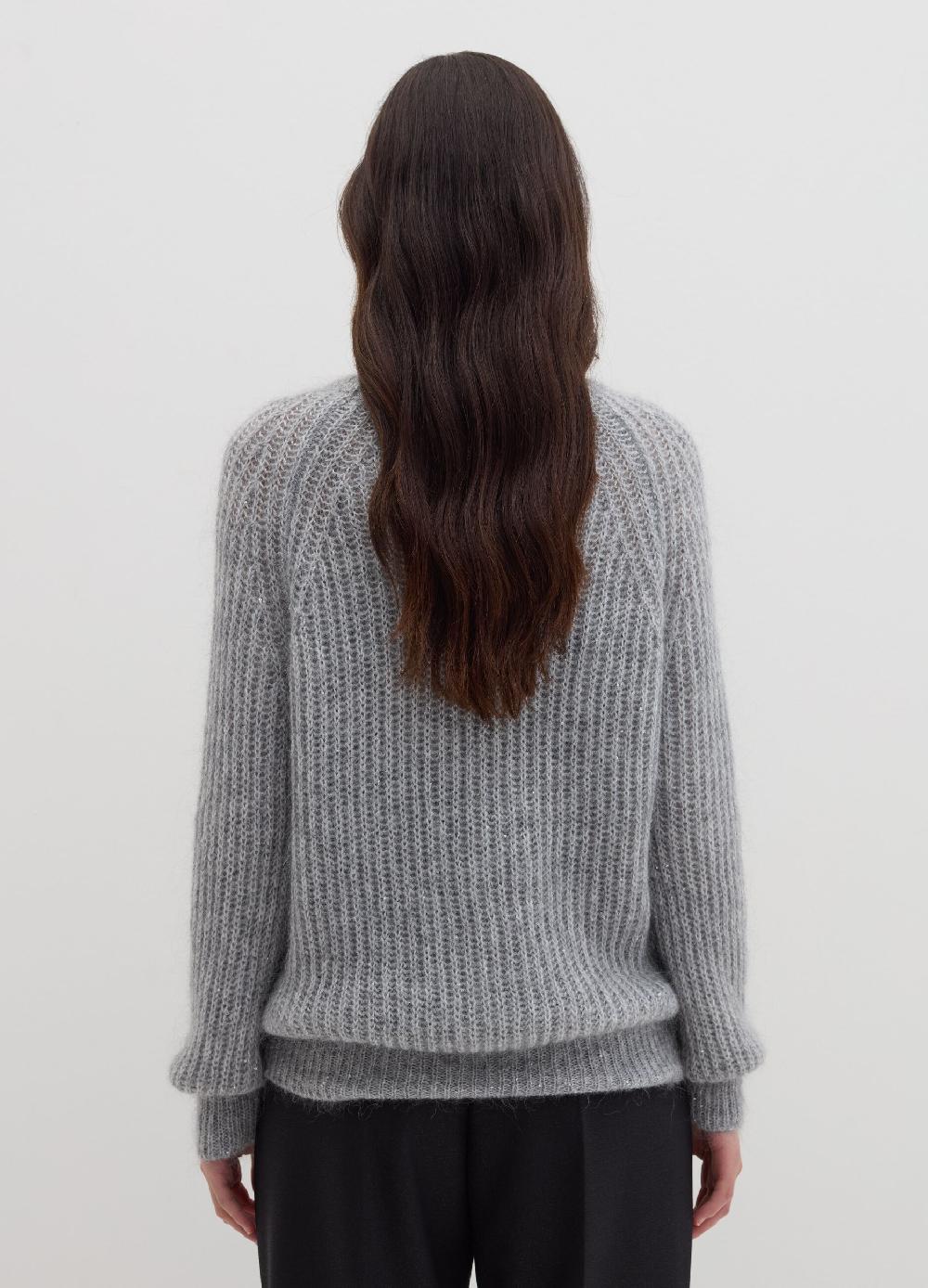 Stefanel Pullover Con Micro Paillettes