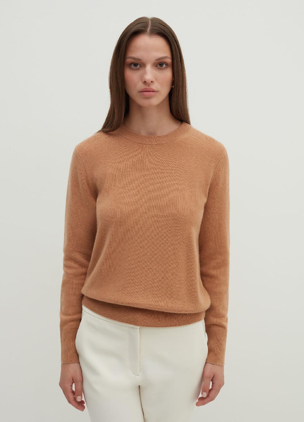 Stefanel Pullover girocollo in cashmere