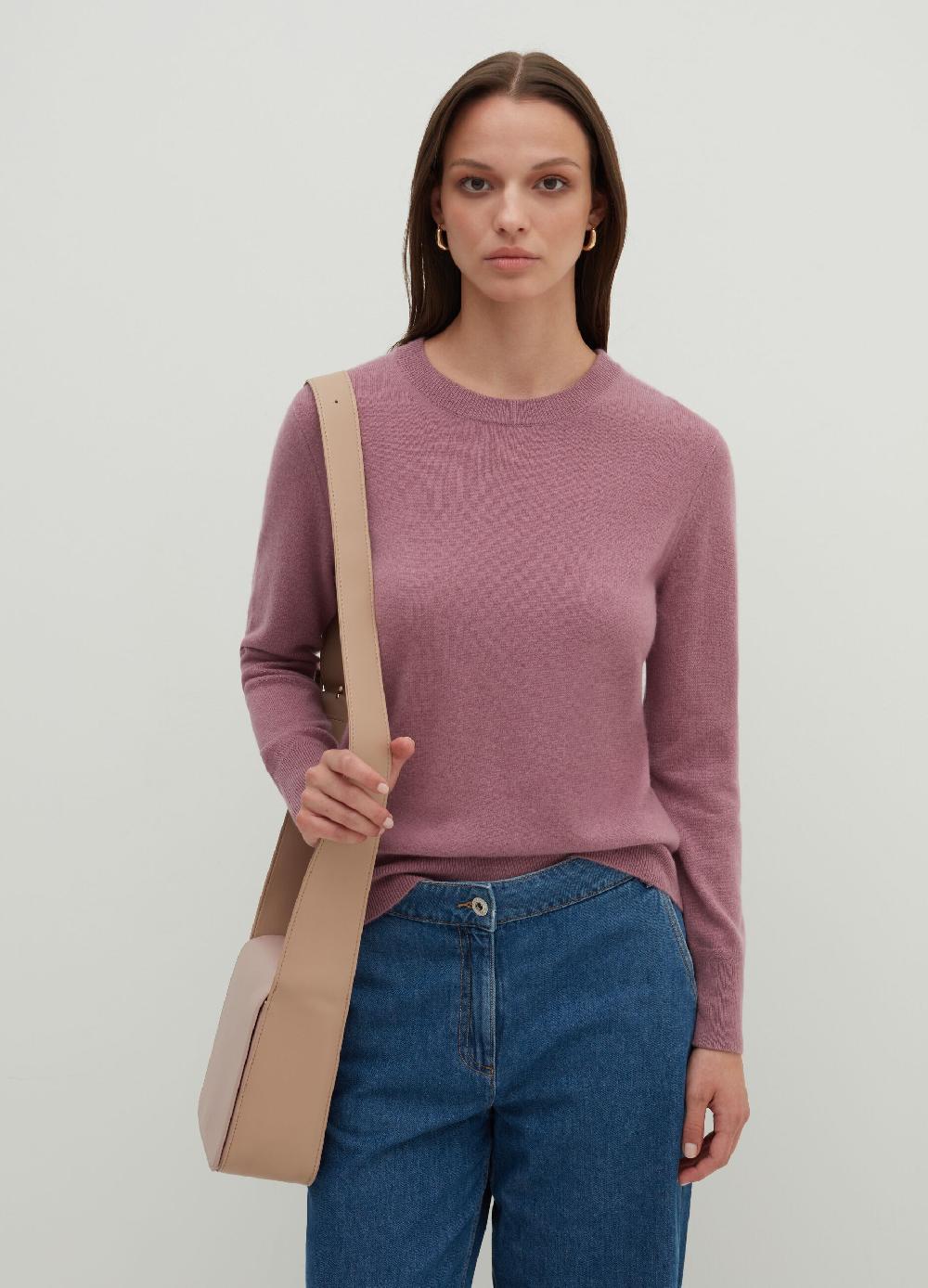 Stefanel Pullover girocollo in cashmere