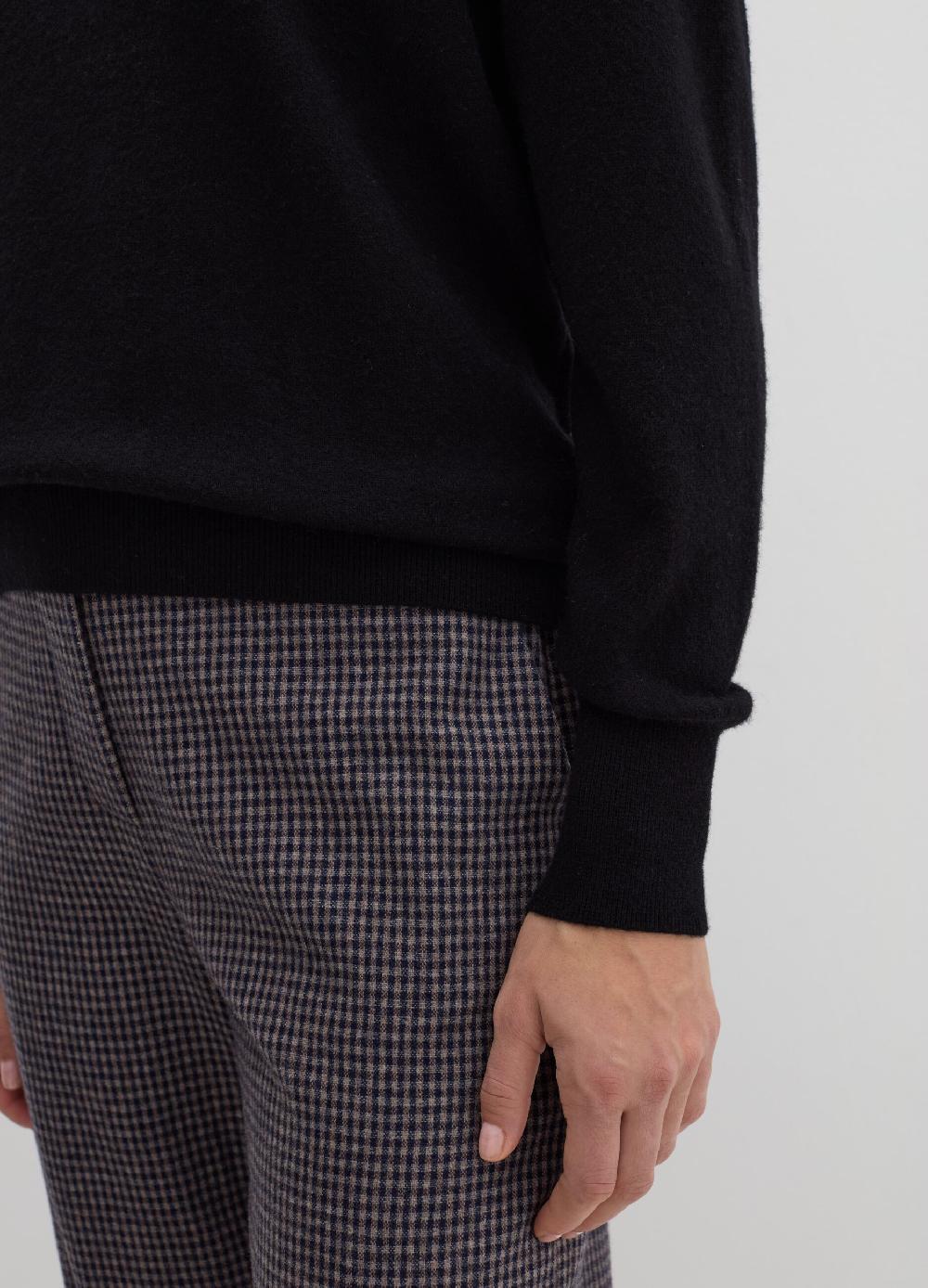 Stefanel Pullover Girocollo In Lana Cardata