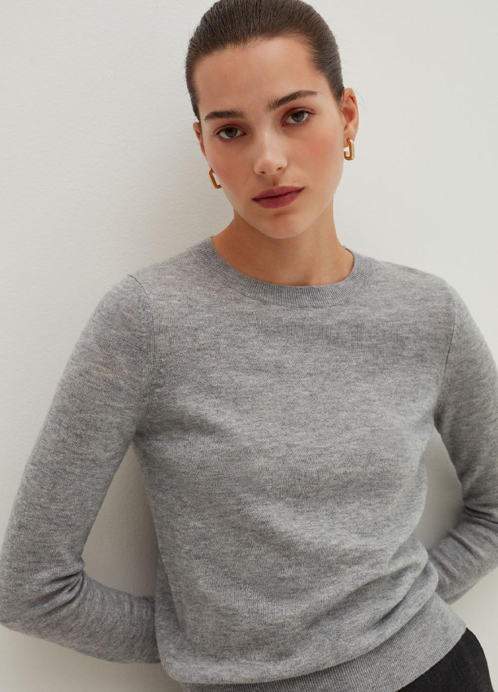 Stefanel Pullover Girocollo In Lana