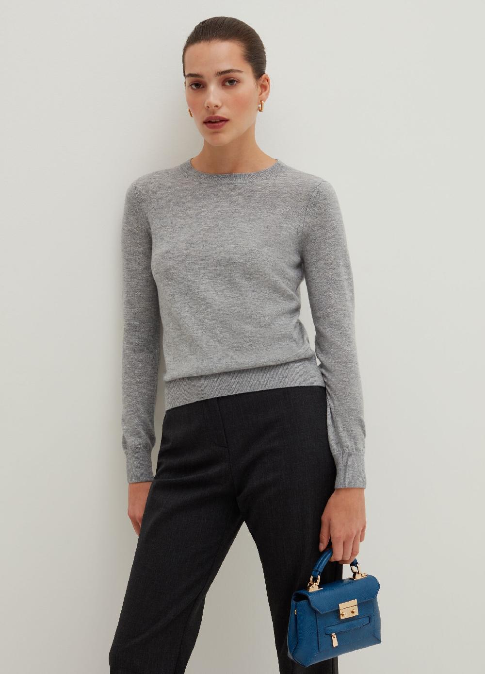 Stefanel Pullover girocollo in lana