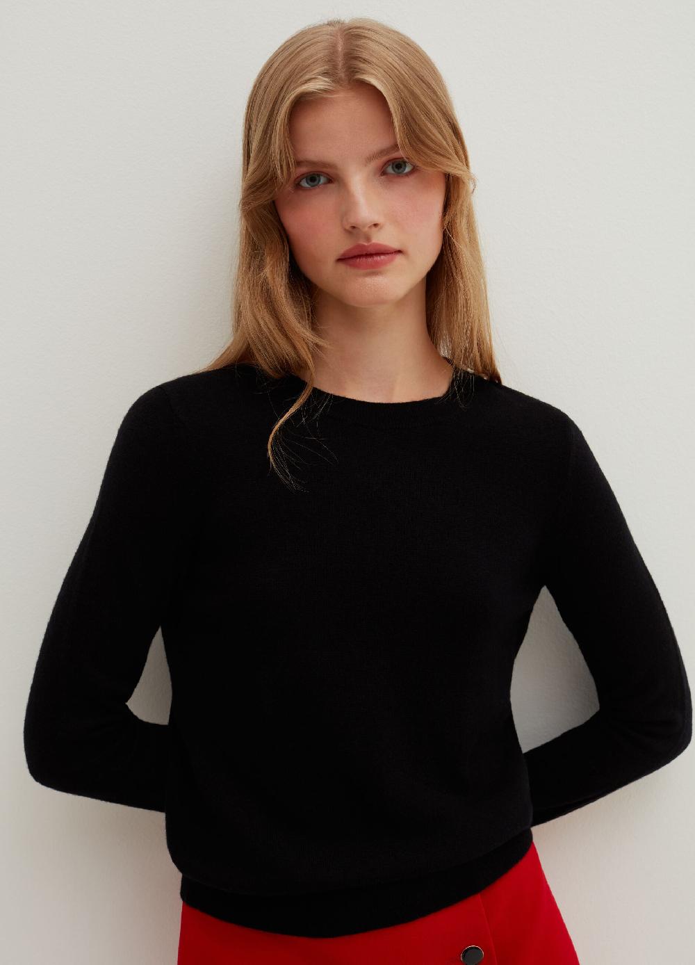 Stefanel Pullover girocollo in lana