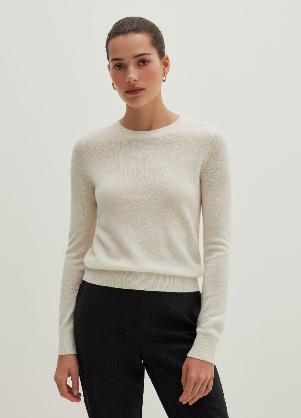 Stefanel Pullover girocollo in lana