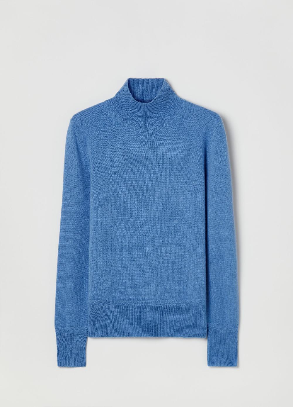 Stefanel Pullover In Cashmere A Collo Alto