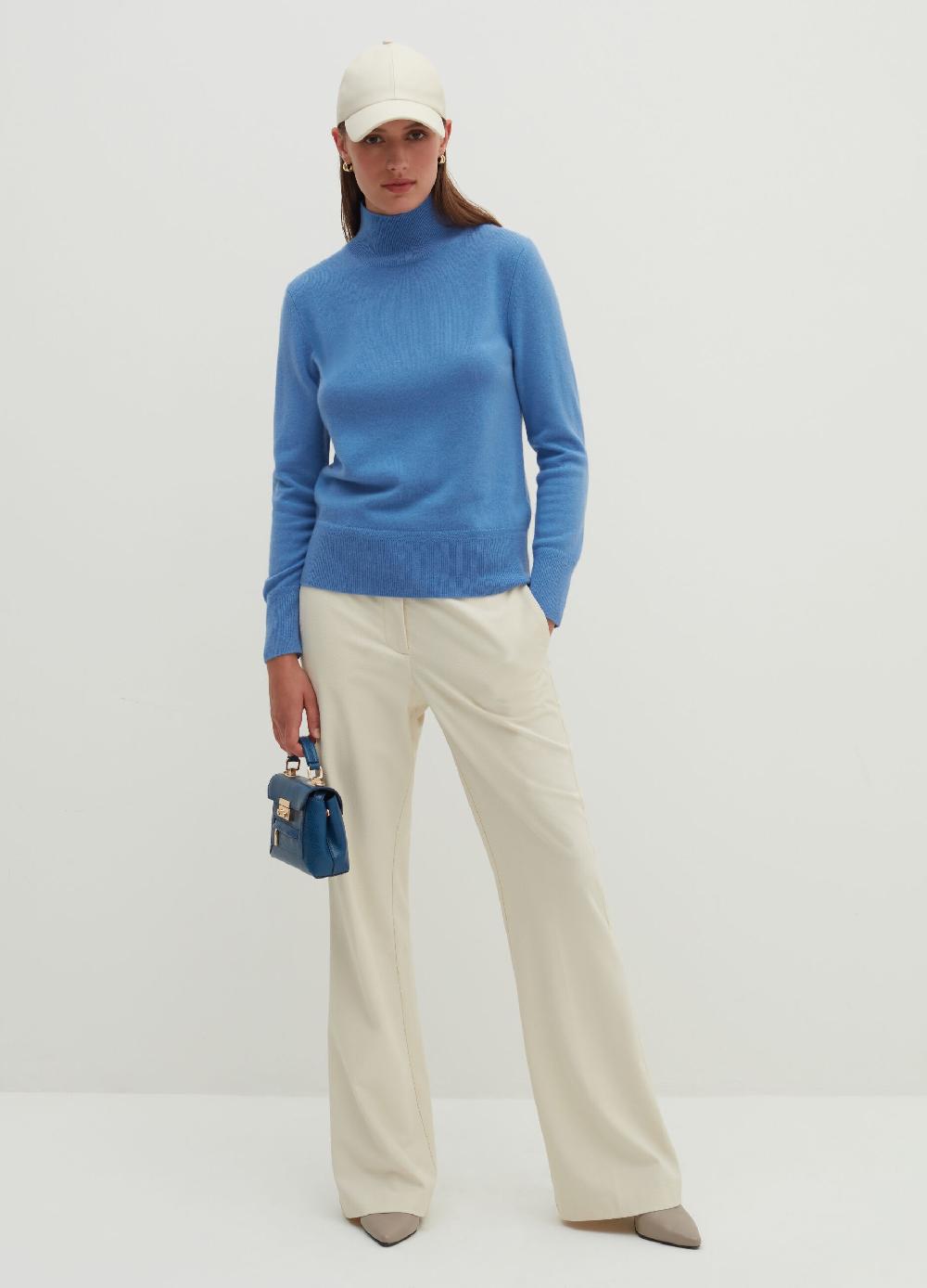Stefanel Pullover in cashmere a collo alto