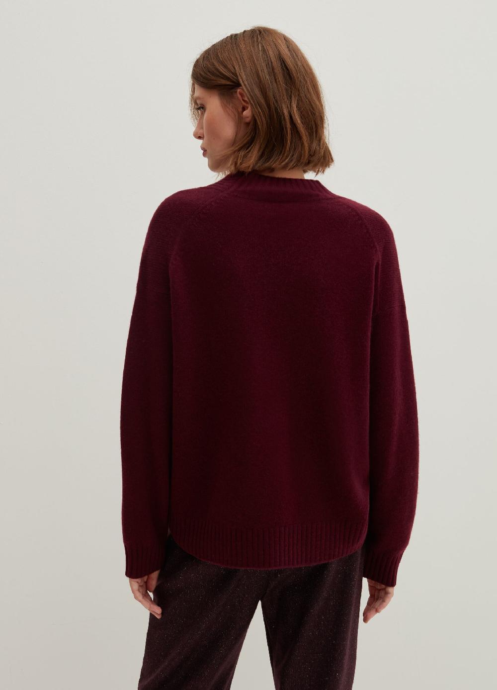 Stefanel Pullover In Cashmere Con Scollo A V