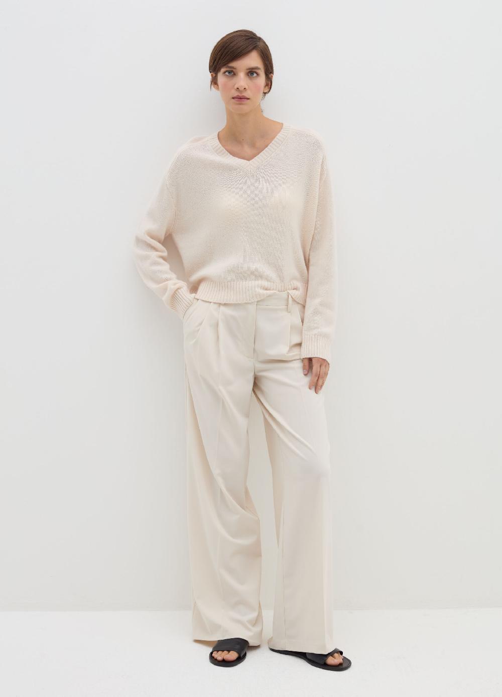 Stefanel Pullover in cashmere con scollo a V