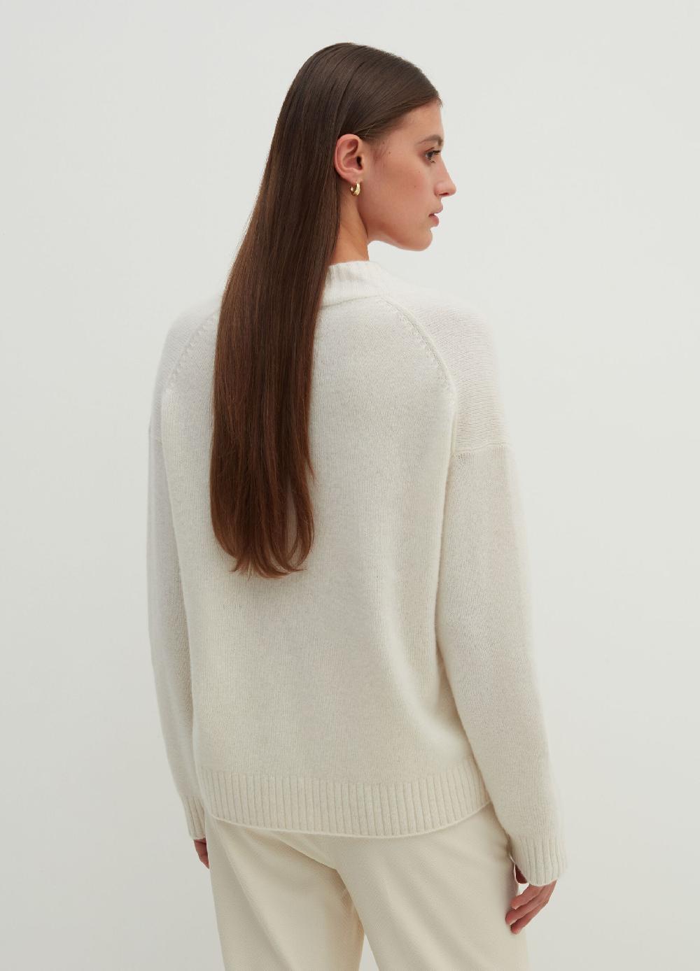 Stefanel Pullover In Cashmere Con Scollo A V