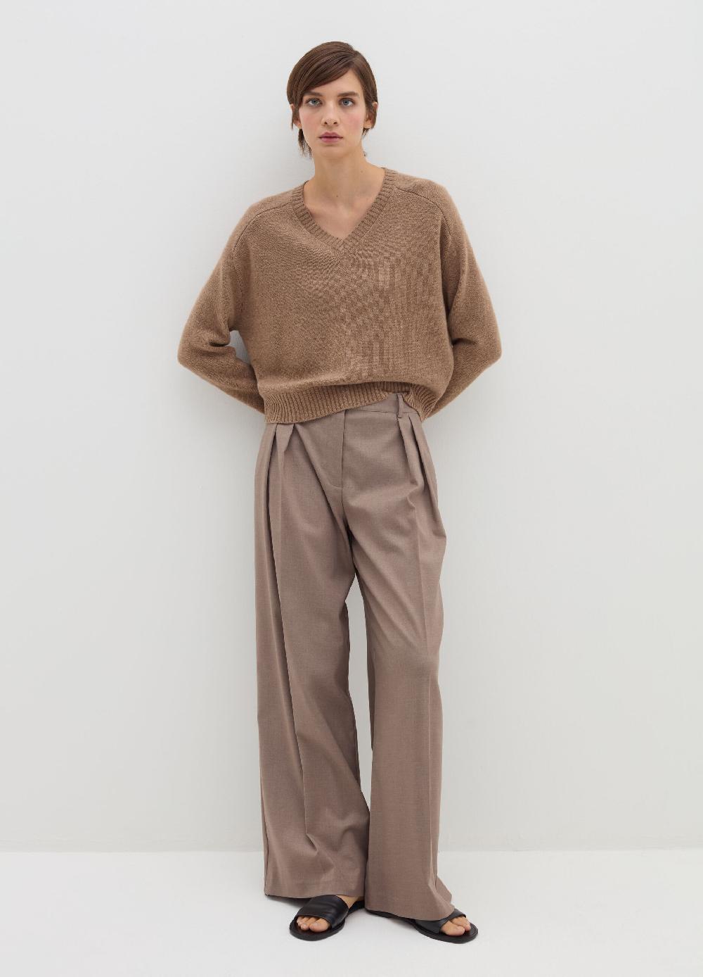 Stefanel Pullover in cashmere con scollo a V