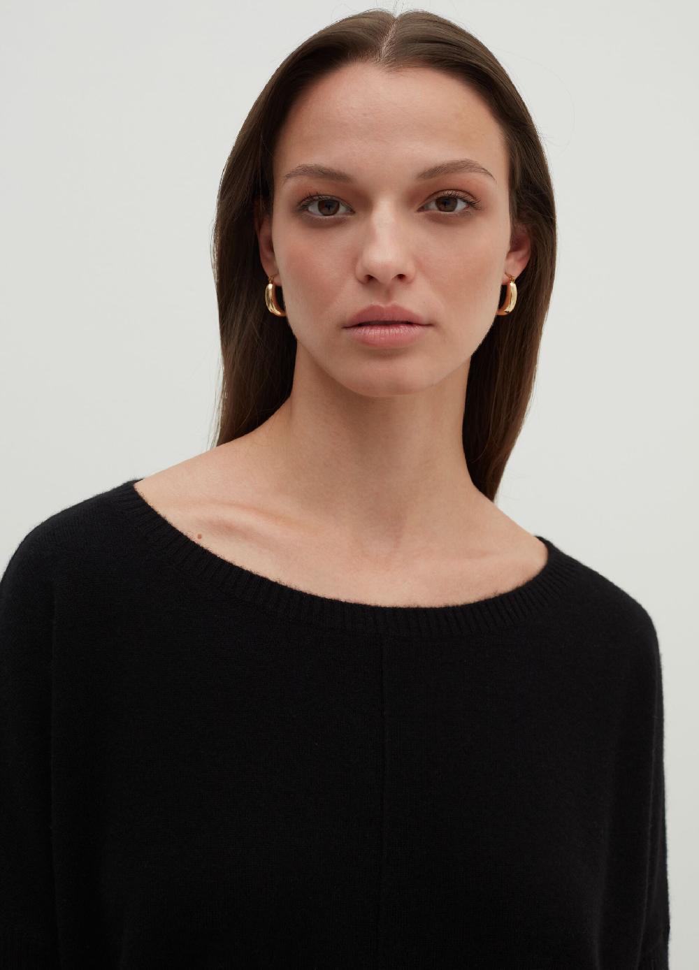 Stefanel Pullover In Cashmere Scollo A Barca