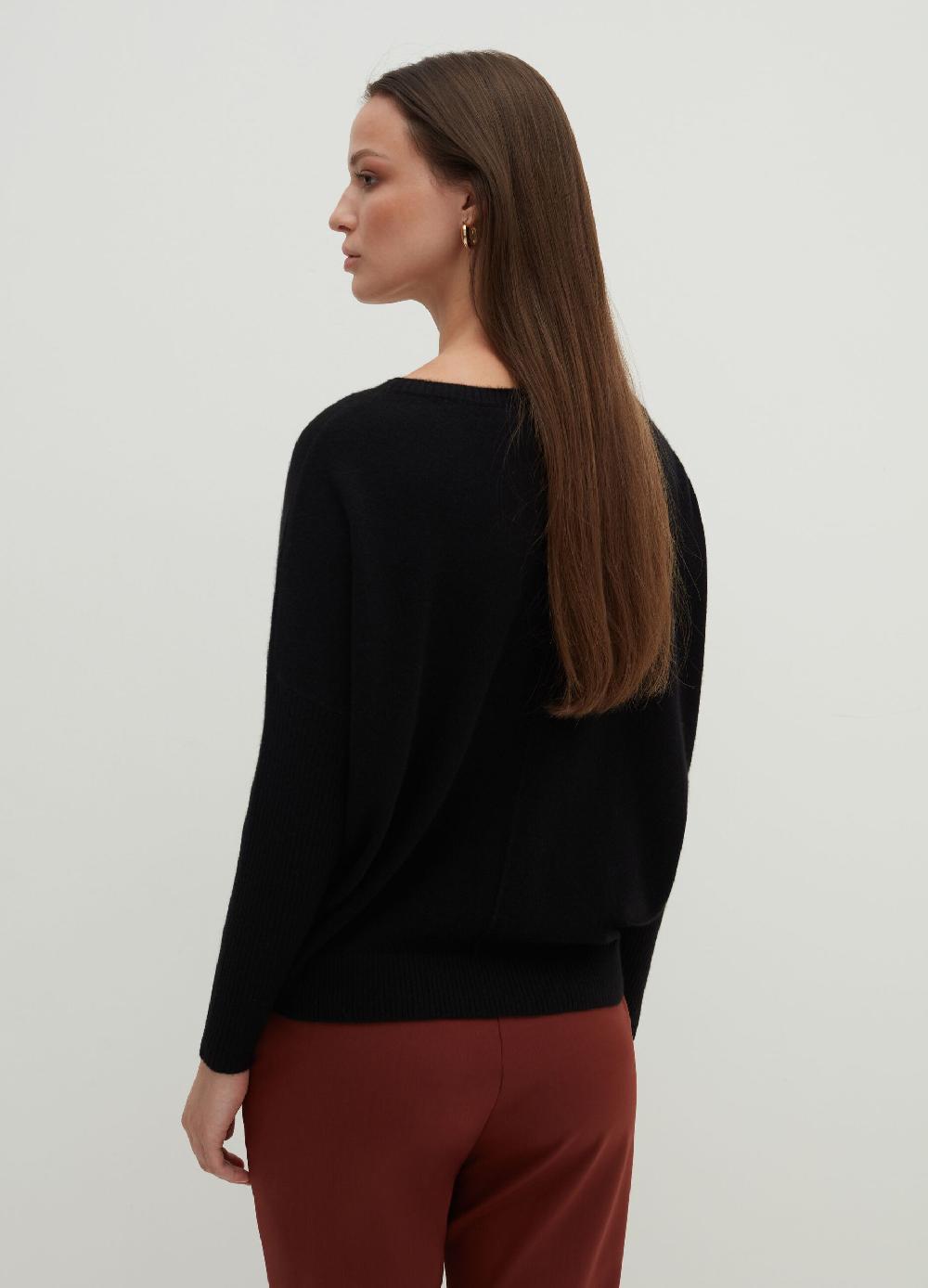 Stefanel Pullover In Cashmere Scollo A Barca