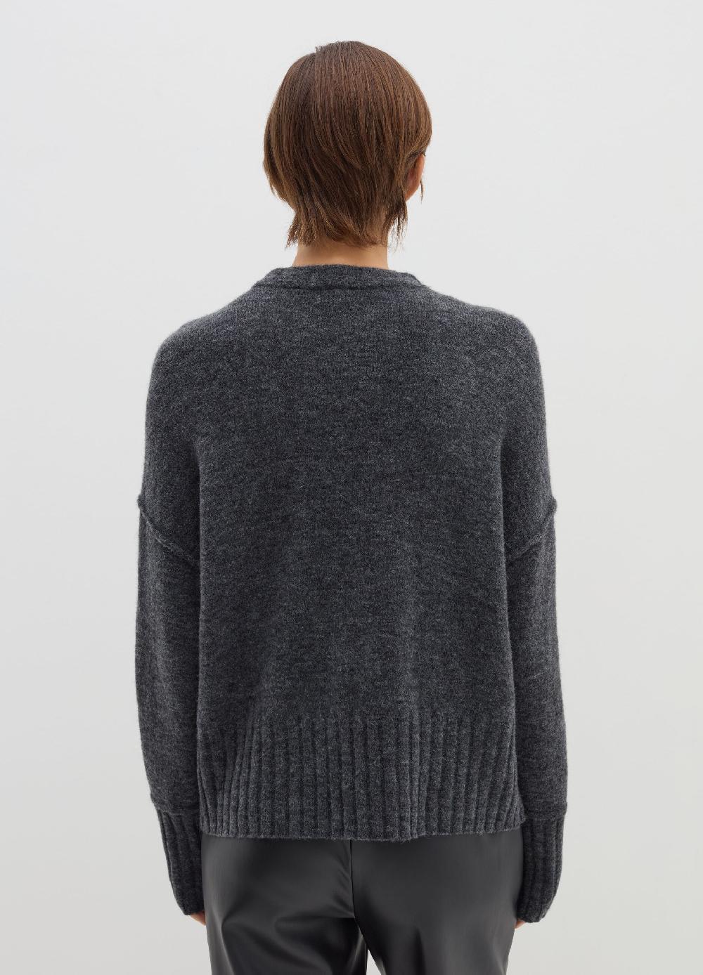 Stefanel Pullover In Filato Di Misto Lana E Alpaca