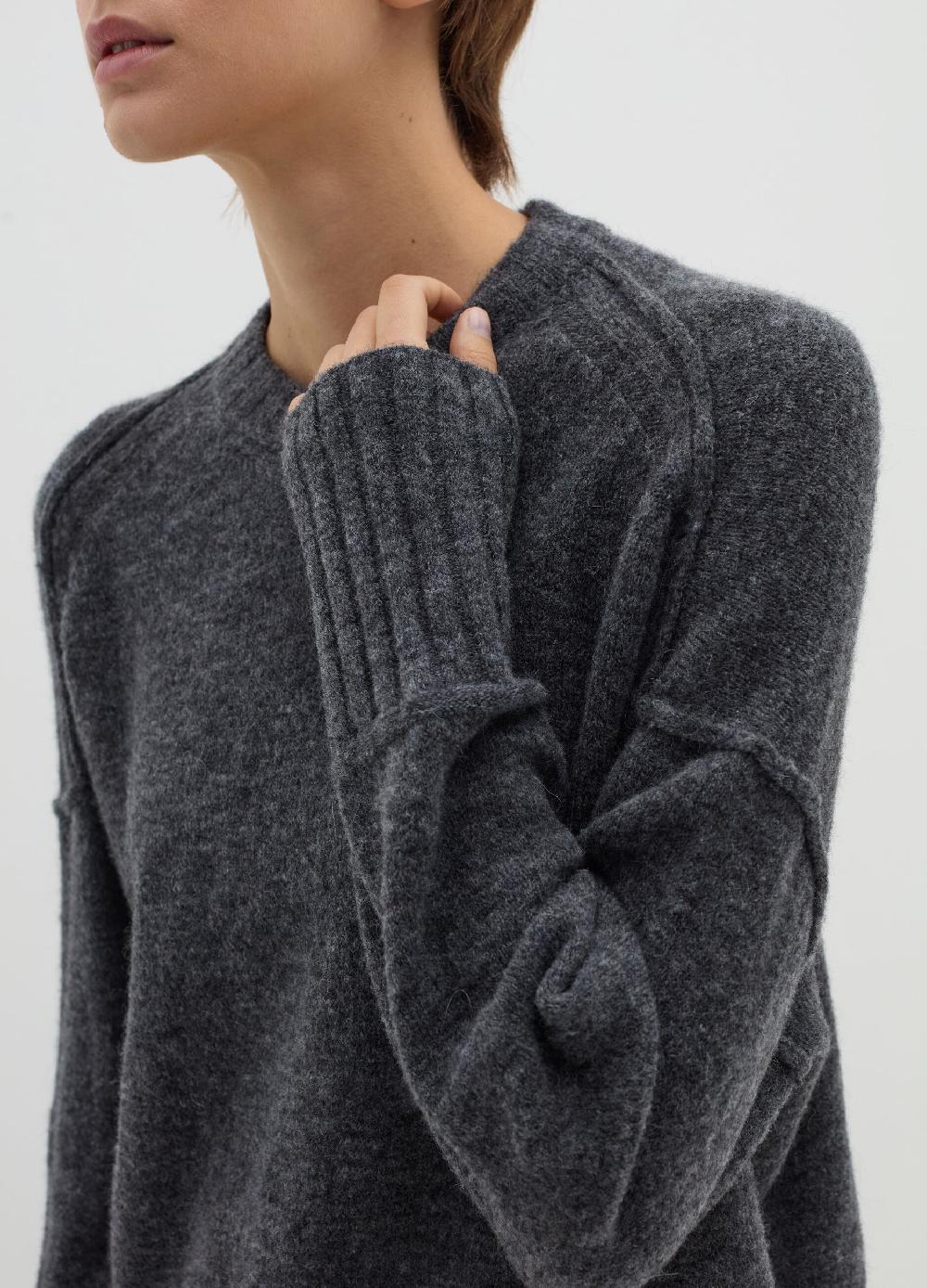 Stefanel Pullover In Filato Di Misto Lana E Alpaca