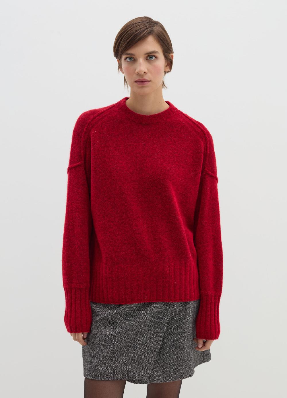 Stefanel Pullover in filato di misto lana e alpaca