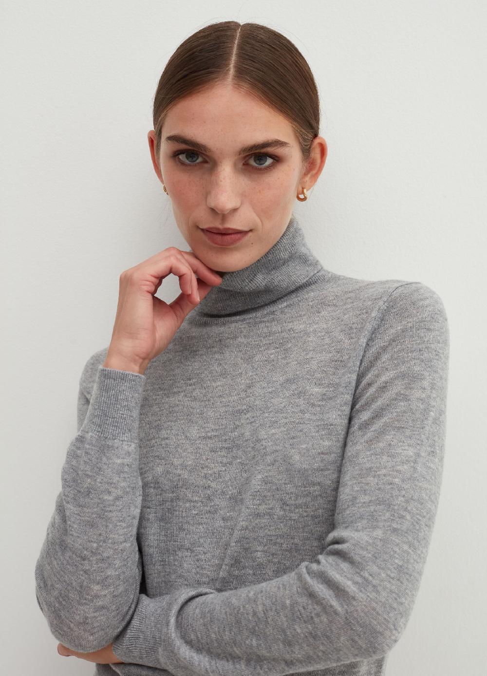 Stefanel Pullover In Lana A Collo Alto