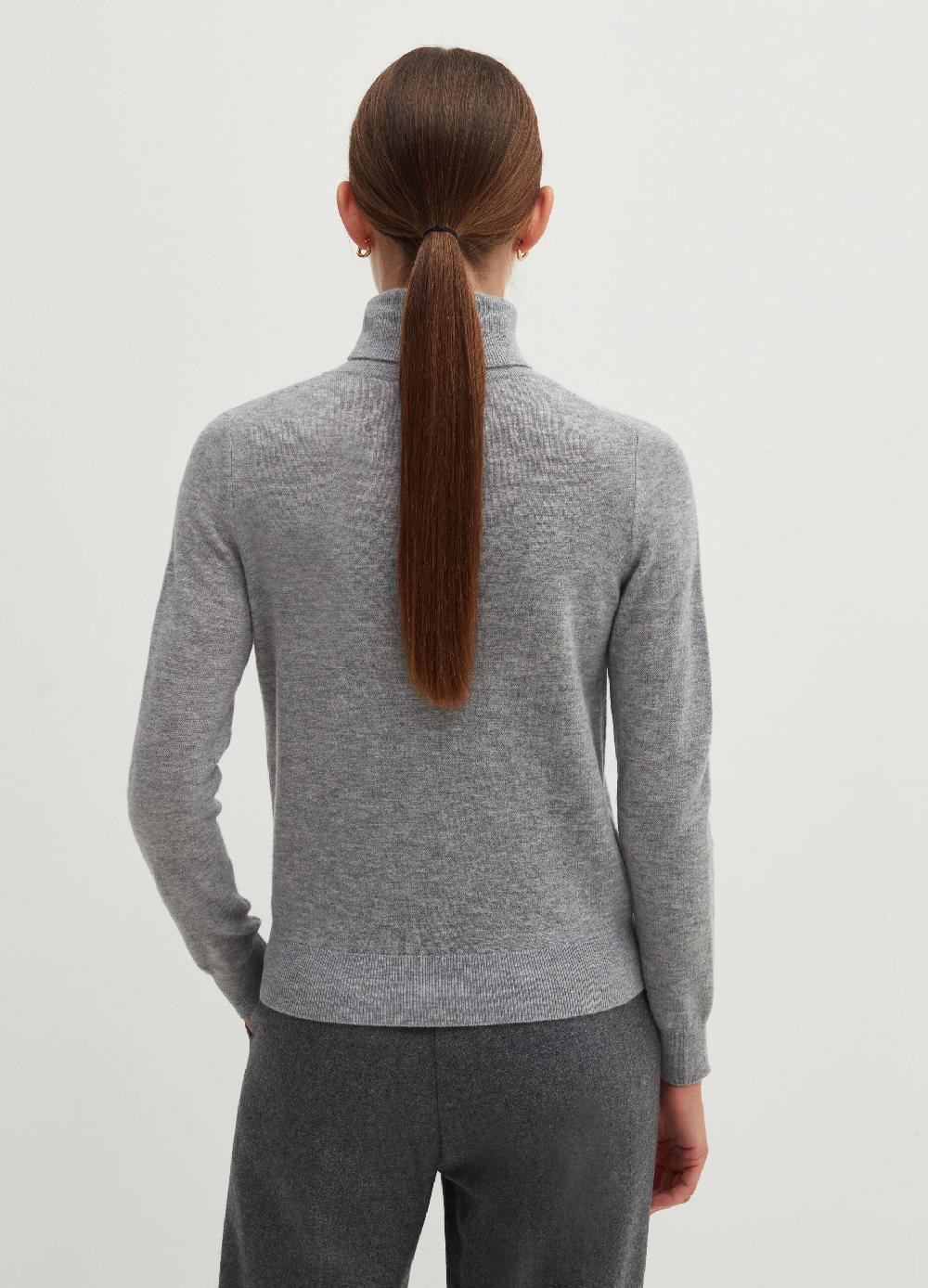 Stefanel Pullover In Lana A Collo Alto