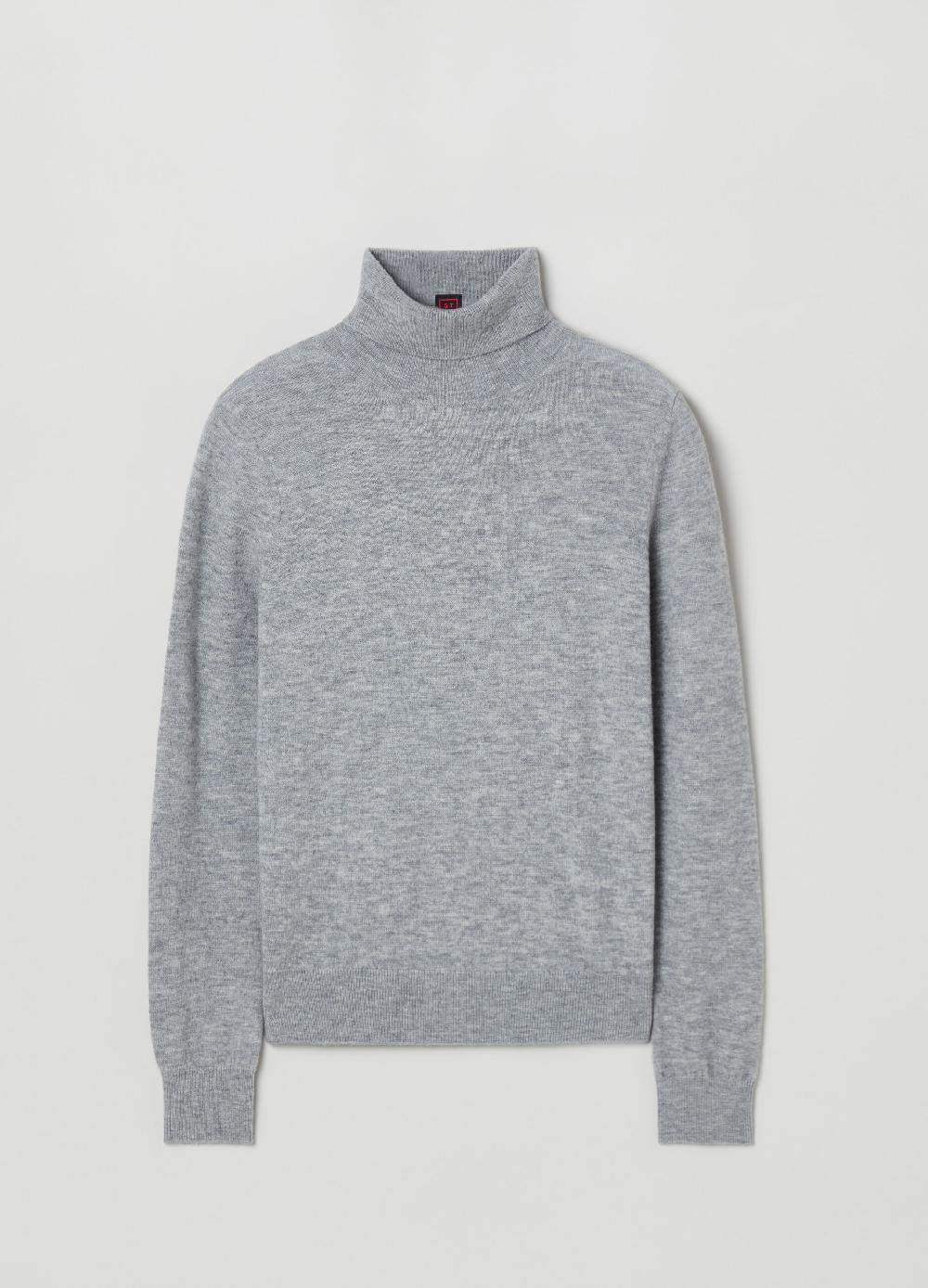 Stefanel Pullover In Lana A Collo Alto