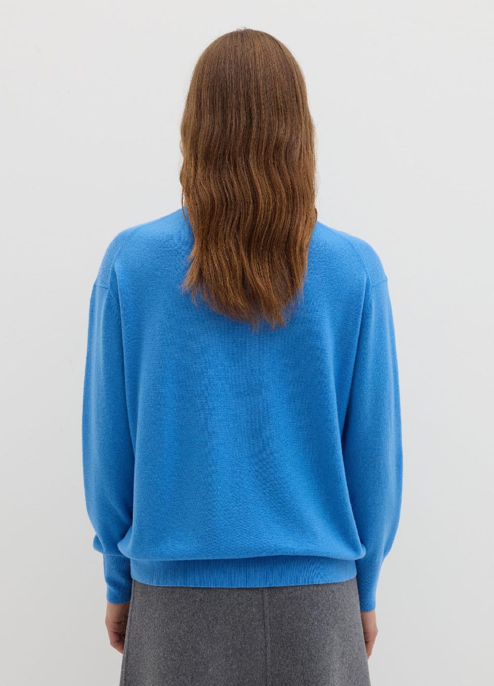 Stefanel Pullover In Lana Cardata A Collo Alto