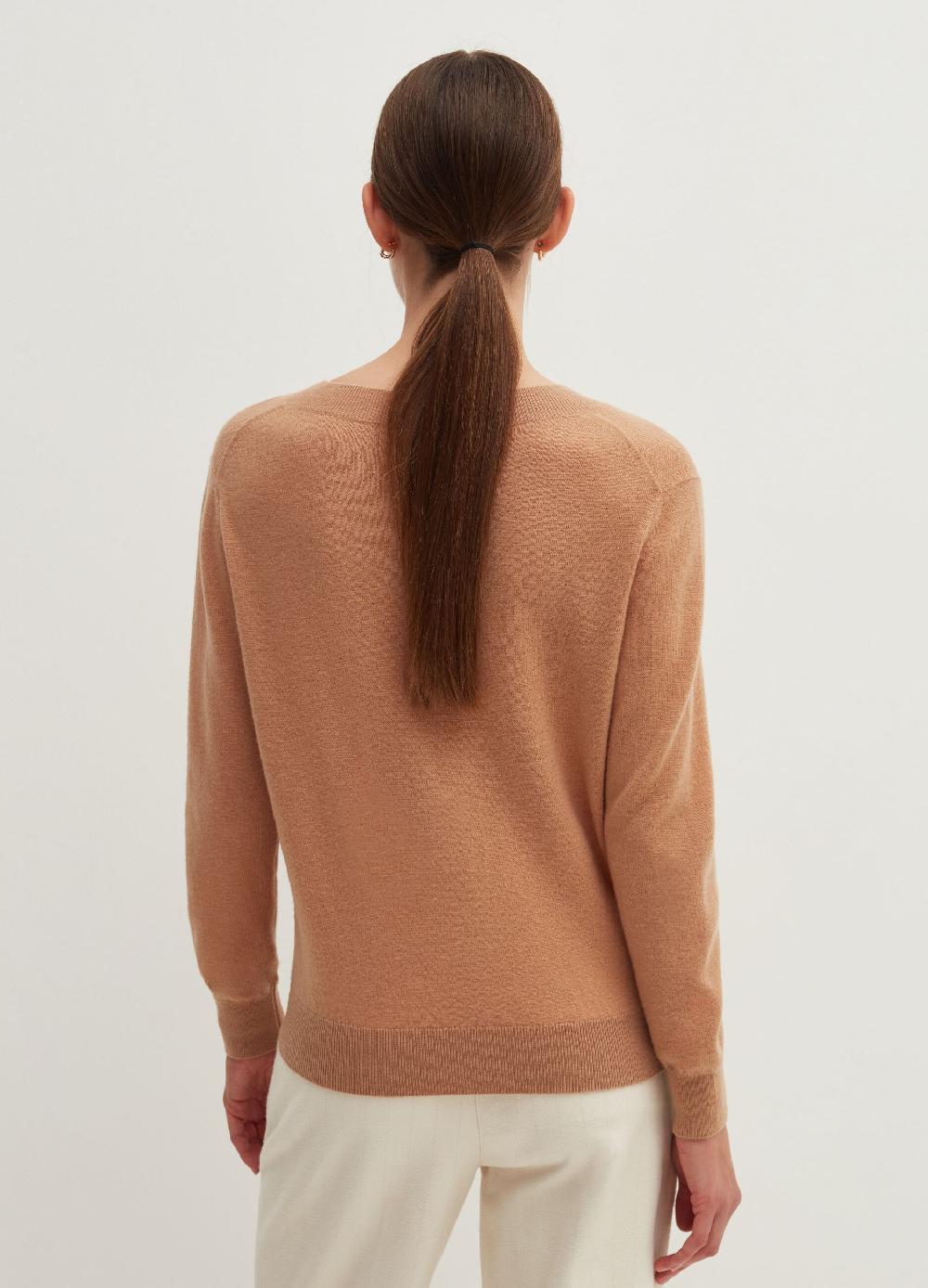 Stefanel Pullover In Lana Con Scollo A V