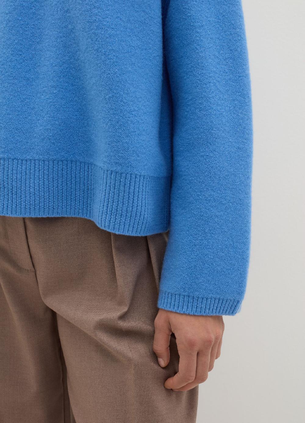 Stefanel Pullover In Lana Cotta Con Scollo A V