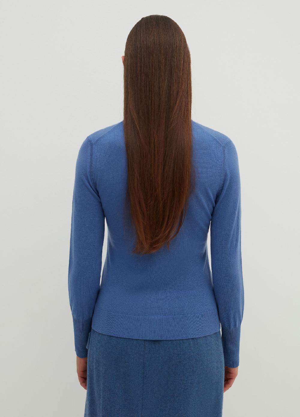 Stefanel Pullover In Lana E Seta A Collo Alto