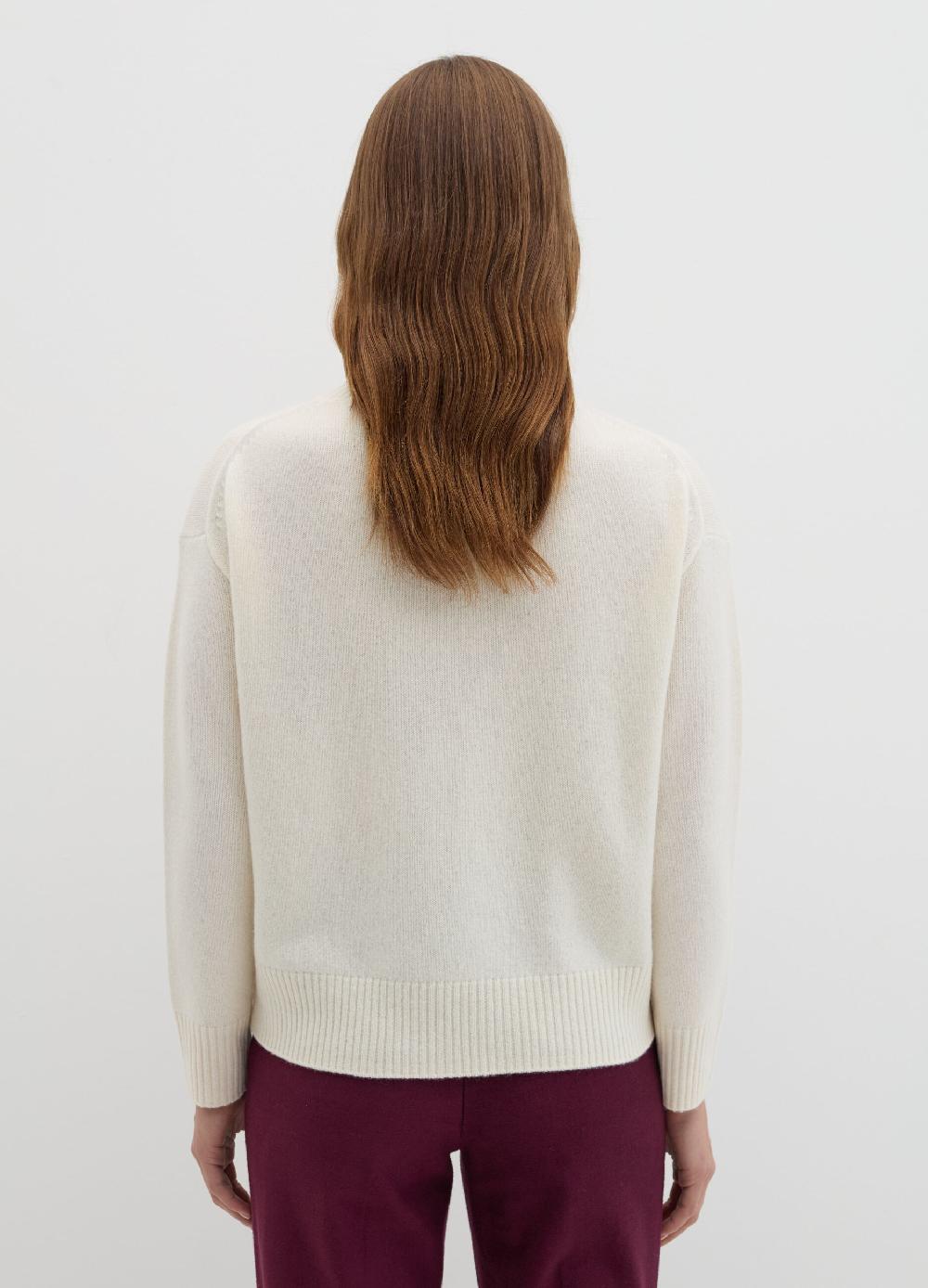 Stefanel Pullover Mock Neck In Lana Cardata