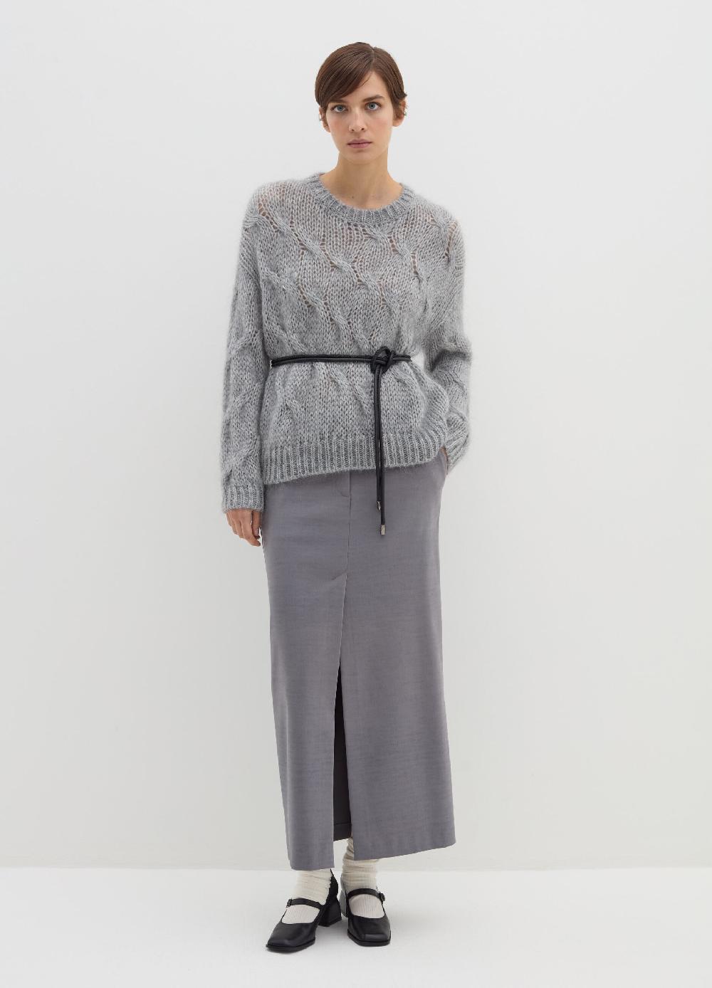 Stefanel Pullover oversize a treccia