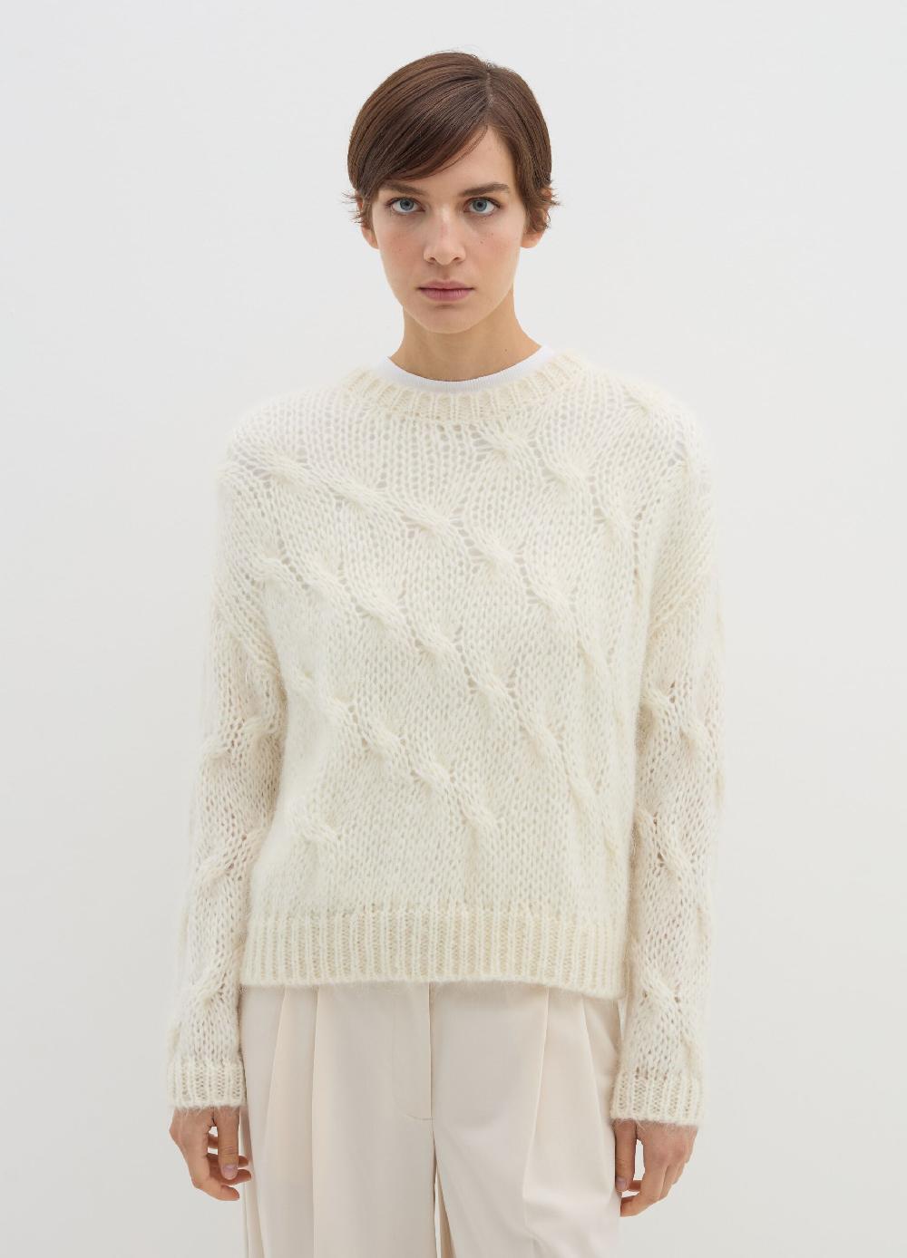 Stefanel Pullover Oversize A Treccia